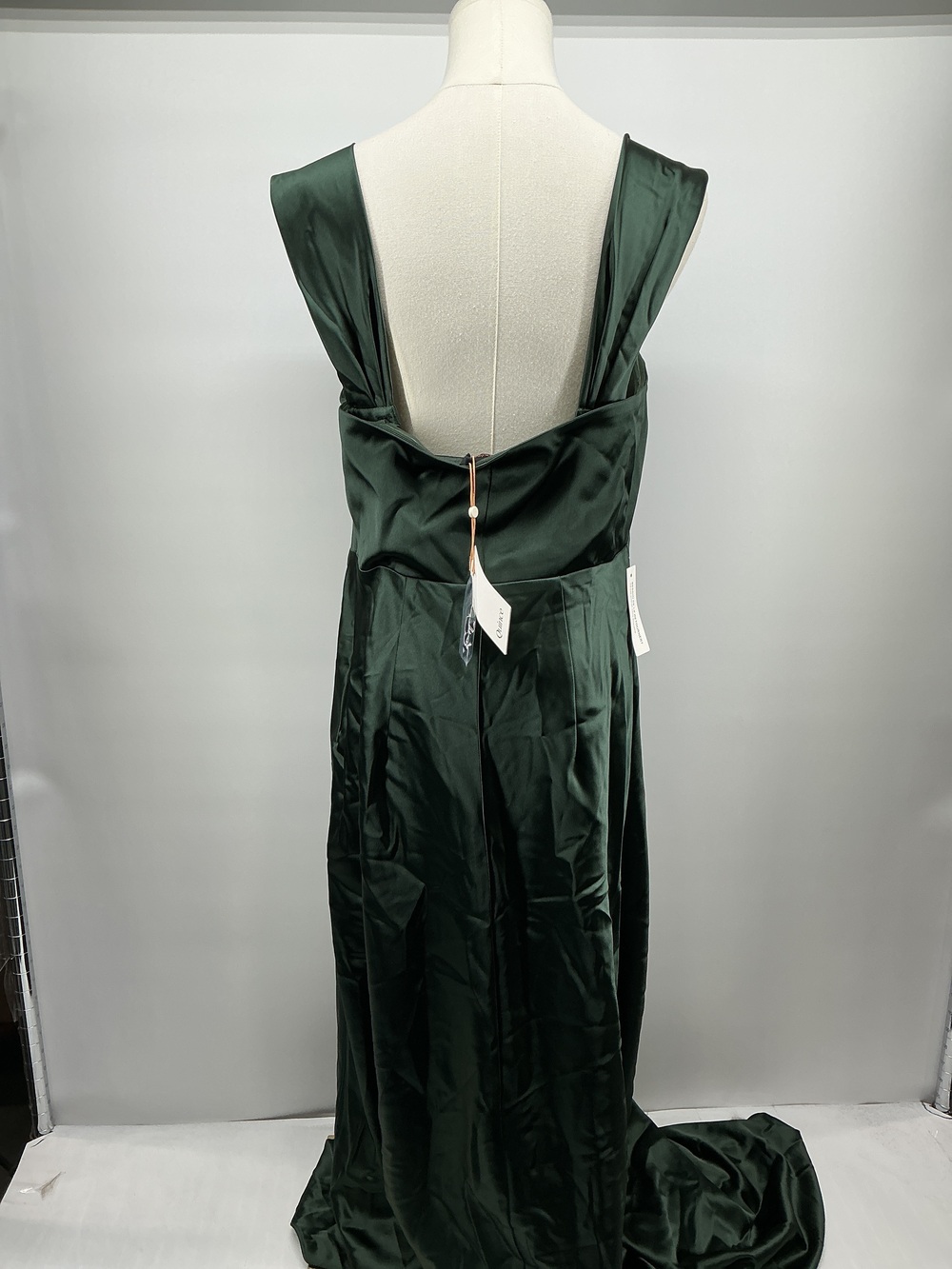 Aurora Stretch Satin Convertible Dress - Picture 2 of 3